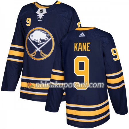 Buffalo Sabres Dresy Evander Kane 9 Adidas 2017-2018 Modrá Authentic - Pánské
